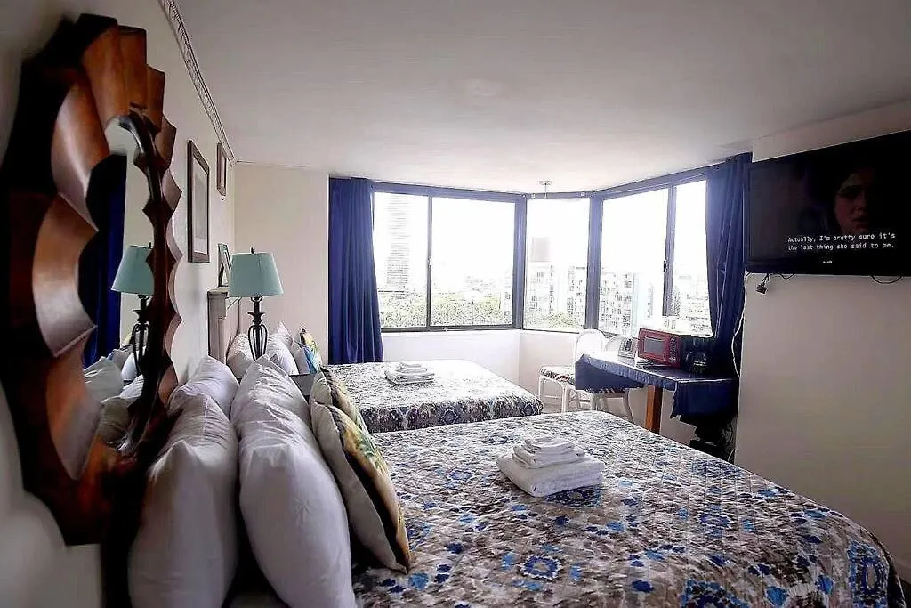 Apartment Waikikibeach Familyroom For 10 People River View Honolulu