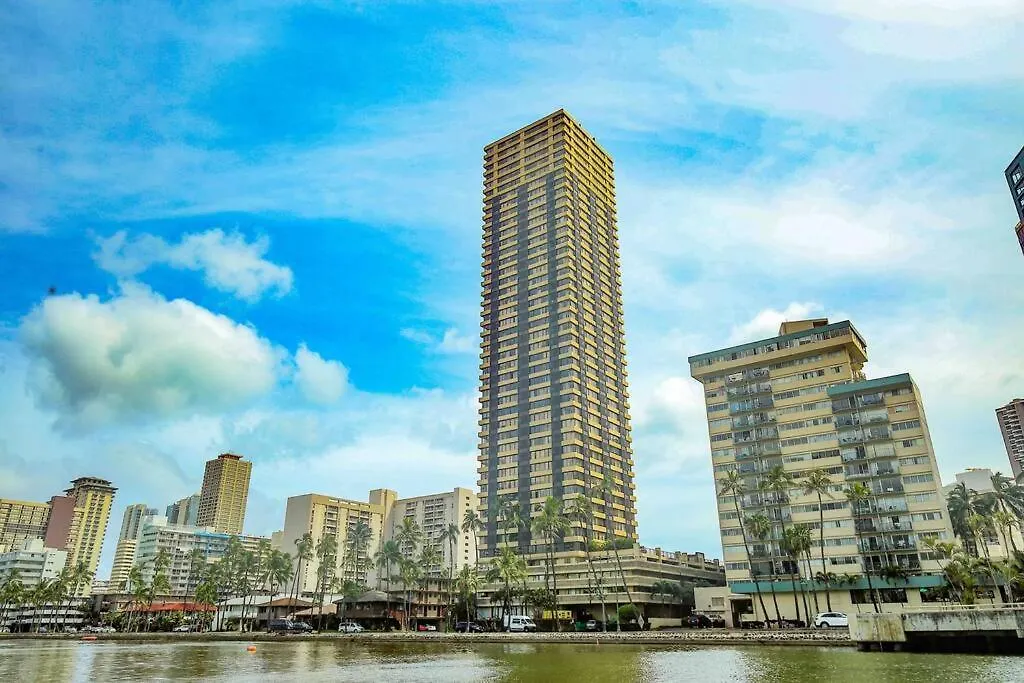 Waikikibeach Familyroom For 10 People River View 호놀룰루